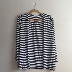 Vineyard Vines Navy and White Striped Cardigan